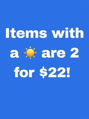 ☀️Bundle and save!☀️